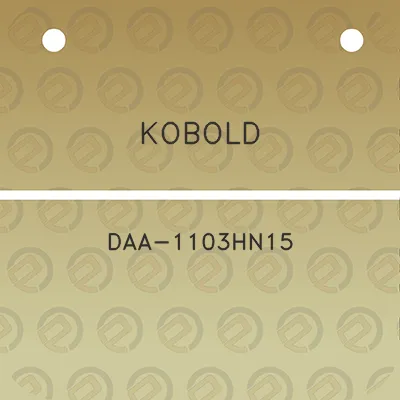 kobold-daa-1103hn15