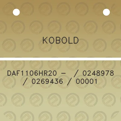 kobold-daf1106hr20-0248978-0269436-00001