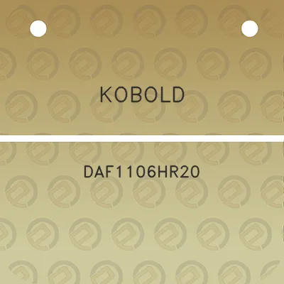 kobold-daf1106hr20