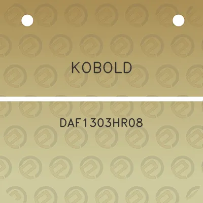 kobold-daf1303hr08