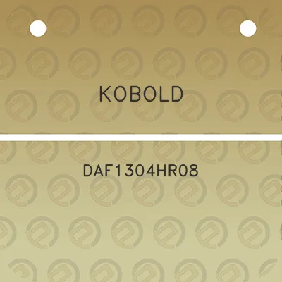 kobold-daf1304hr08