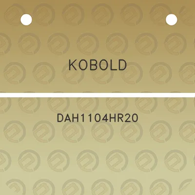 kobold-dah1104hr20