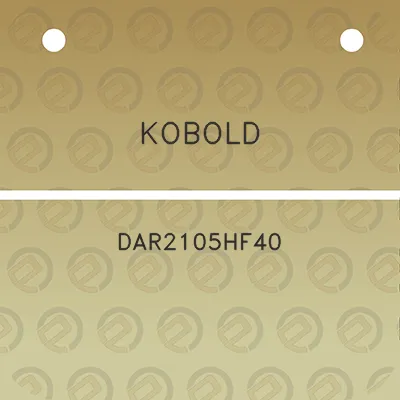 kobold-dar2105hf40