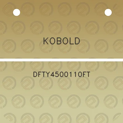 kobold-dfty4500110ft