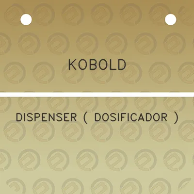 kobold-dispenser-dosificador