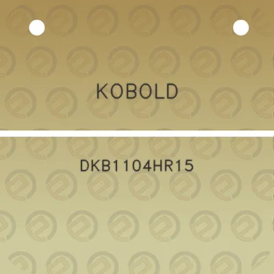 kobold-dkb1104hr15