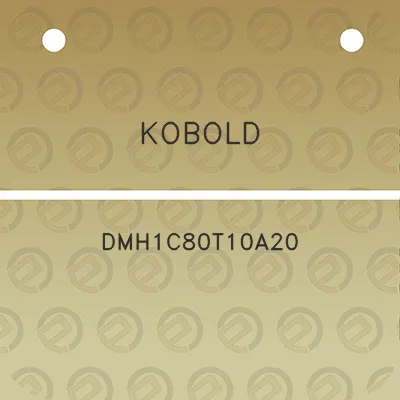 kobold-dmh1c80t10a20