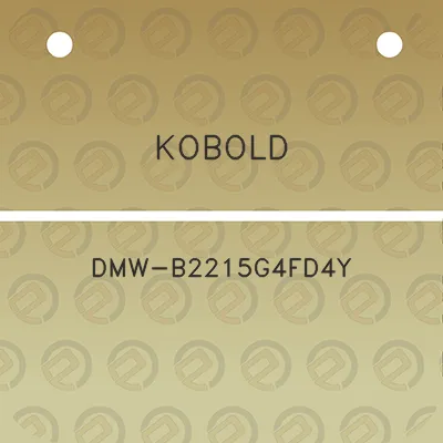 kobold-dmw-b2215g4fd4y