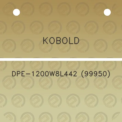 kobold-dpe-1200w8l442-99950