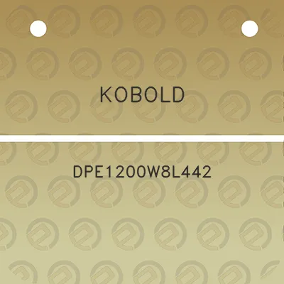 kobold-dpe1200w8l442