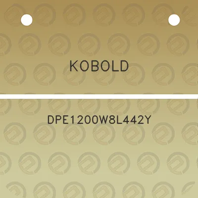 kobold-dpe1200w8l442y