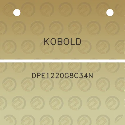 kobold-dpe1220g8c34n