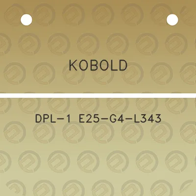 kobold-dpl-1-e25-g4-l343