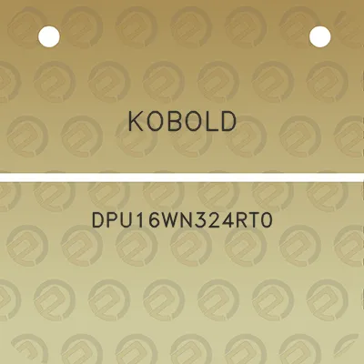 kobold-dpu16wn324rt0