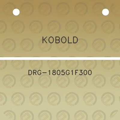 kobold-drg-1805g1f300