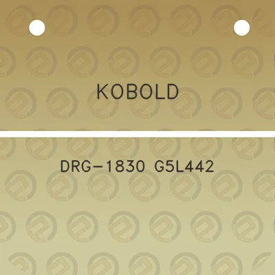 kobold-drg-1830-g5l442