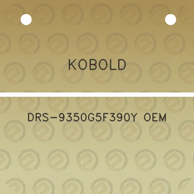 kobold-drs-9350g5f390y-oem