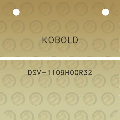 kobold-dsv-1109h00r32