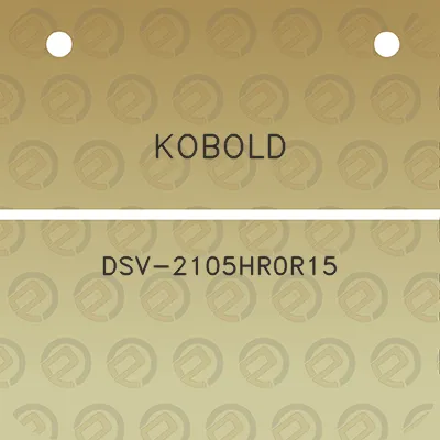 kobold-dsv-2105hr0r15