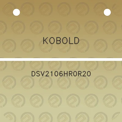 kobold-dsv2106hr0r20