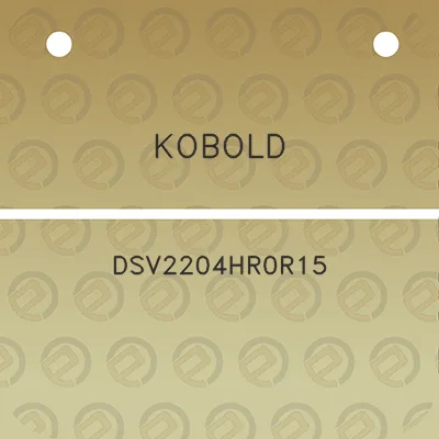 kobold-dsv2204hr0r15