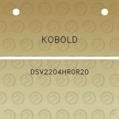 kobold-dsv2204hr0r20