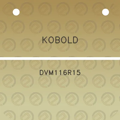 kobold-dvm116r15