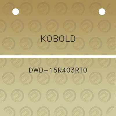 kobold-dwd-15r403rt0