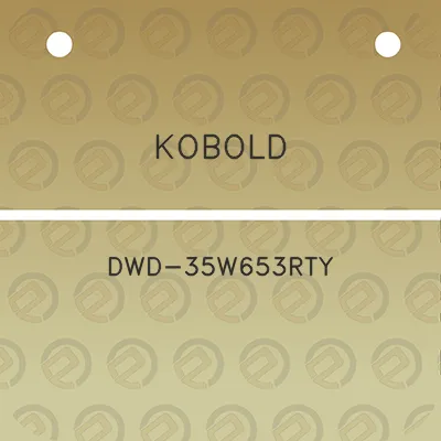 kobold-dwd-35w653rty