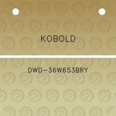 kobold-dwd-36w653bry