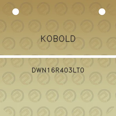 kobold-dwn16r403lt0