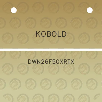 kobold-dwn26f50xrtx