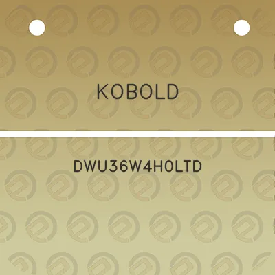 kobold-dwu36w4h0ltd