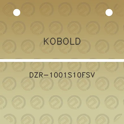 kobold-dzr-1001s10fsv