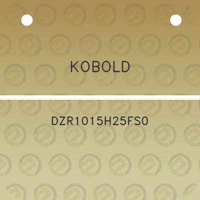 kobold-dzr1015h25fs0