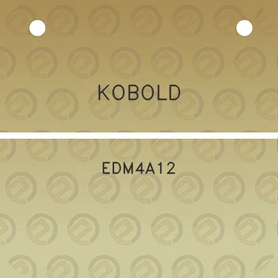 kobold-edm4a12