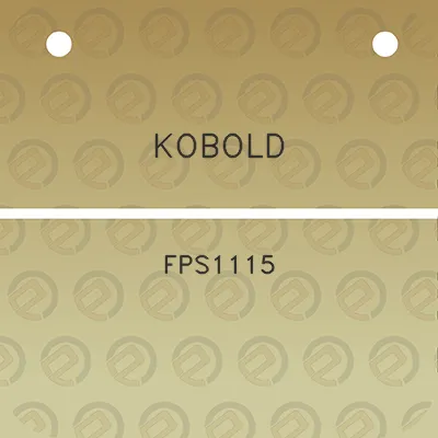 kobold-fps1115