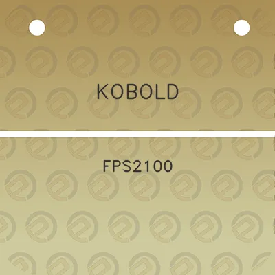 kobold-fps2100