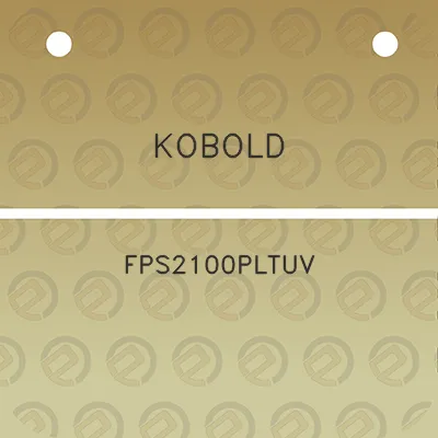 kobold-fps2100pltuv