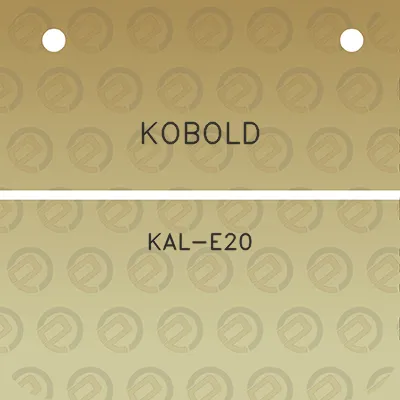 kobold-kal-e20