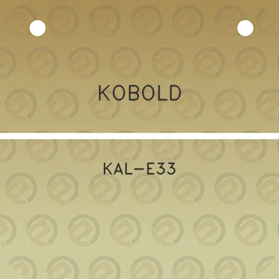 kobold-kal-e33