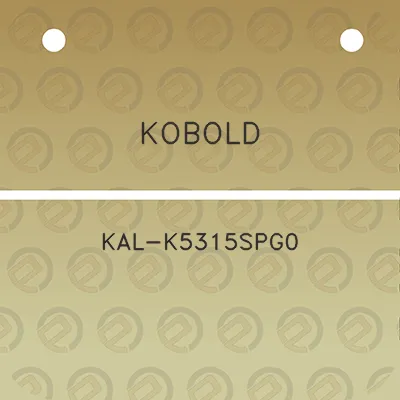 kobold-kal-k5315spg0