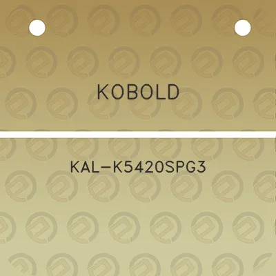 kobold-kal-k5420spg3