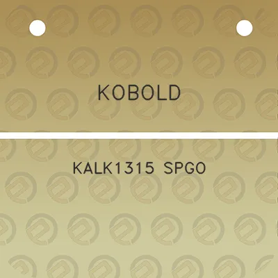 kobold-kalk1315-spgo