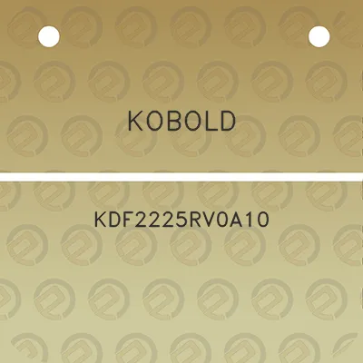 kobold-kdf2225rv0a10