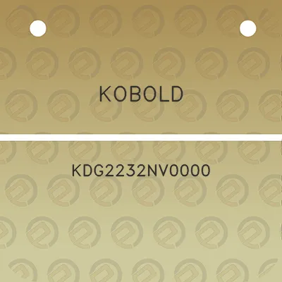 kobold-kdg2232nv0000