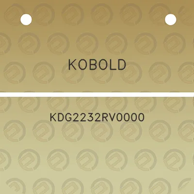 kobold-kdg2232rv0000