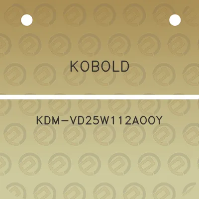 kobold-kdm-vd25w112aooy