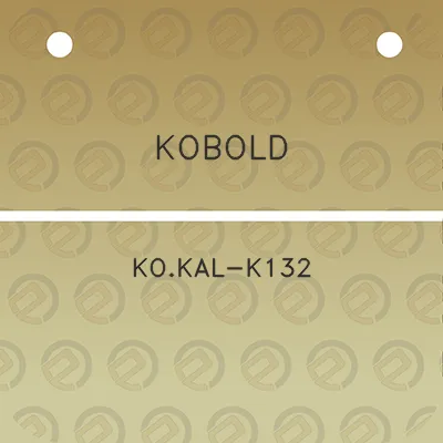 kobold-kokal-k132