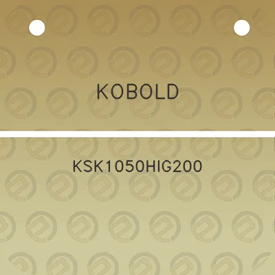 kobold-ksk1050hig200